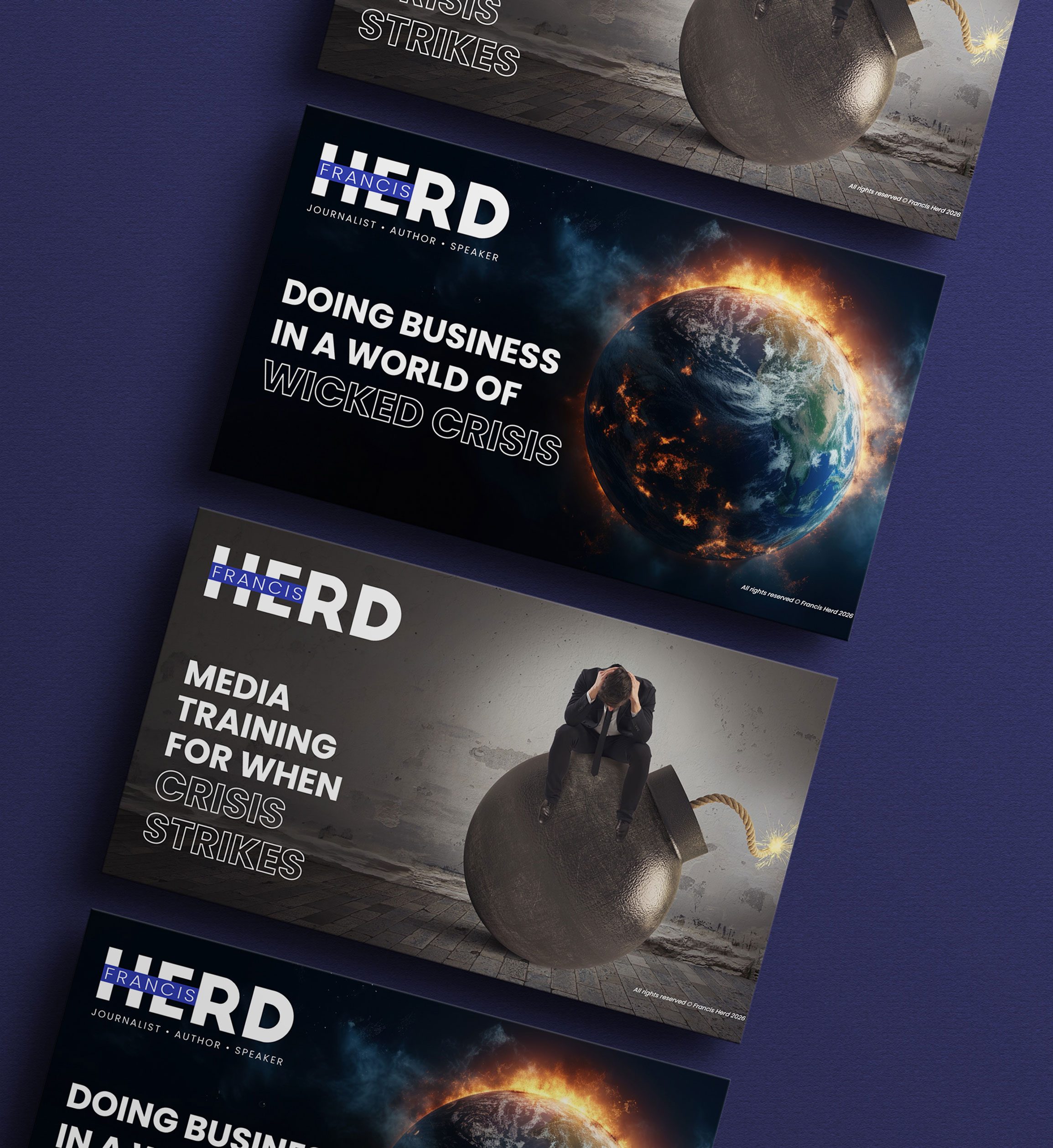 Francis Herd presentation design