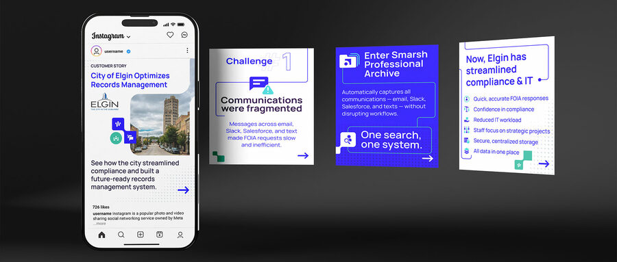 Smarsh &mdash; Social campaign