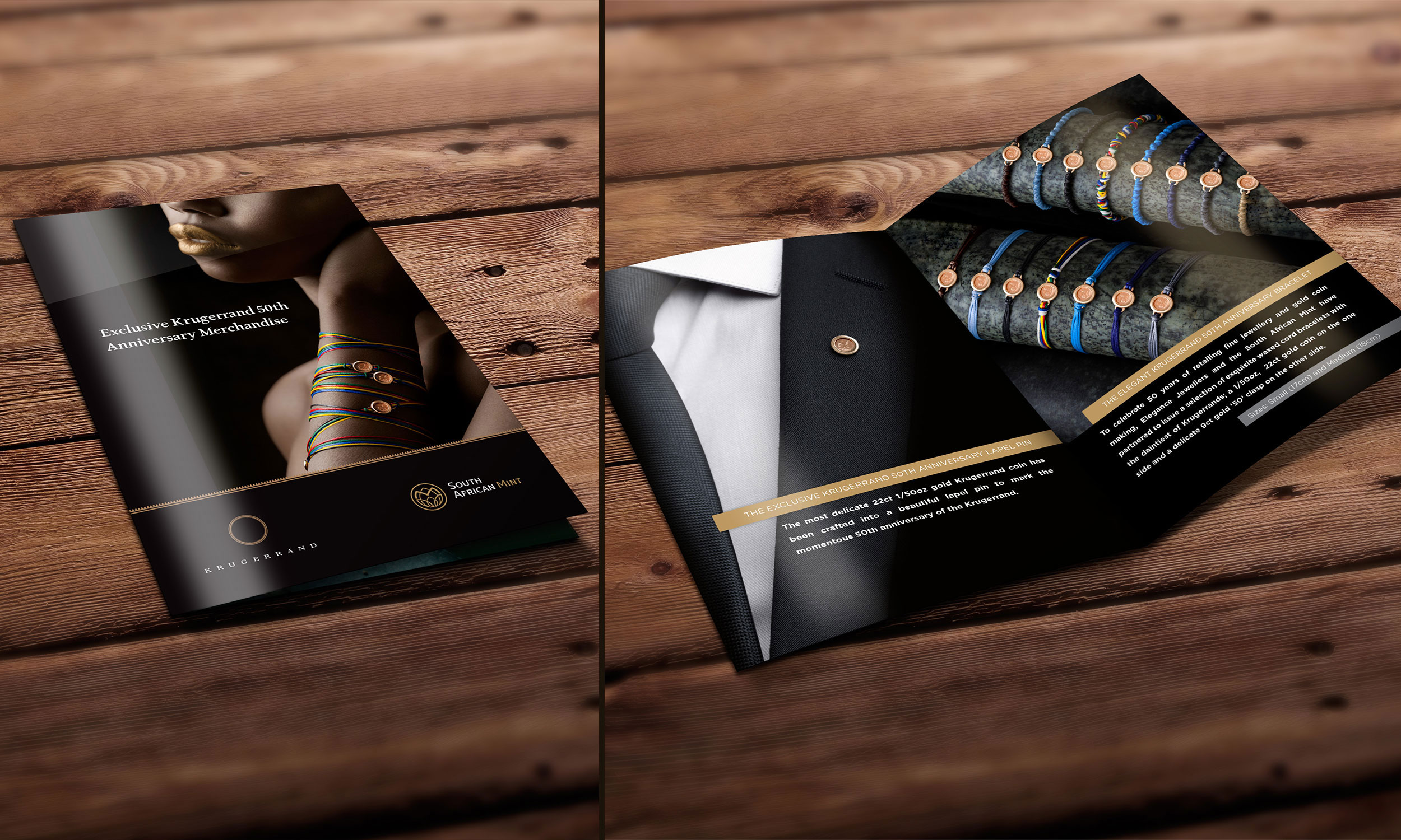Design portfolio for the South African Mint, by Druff Agency Pretoria