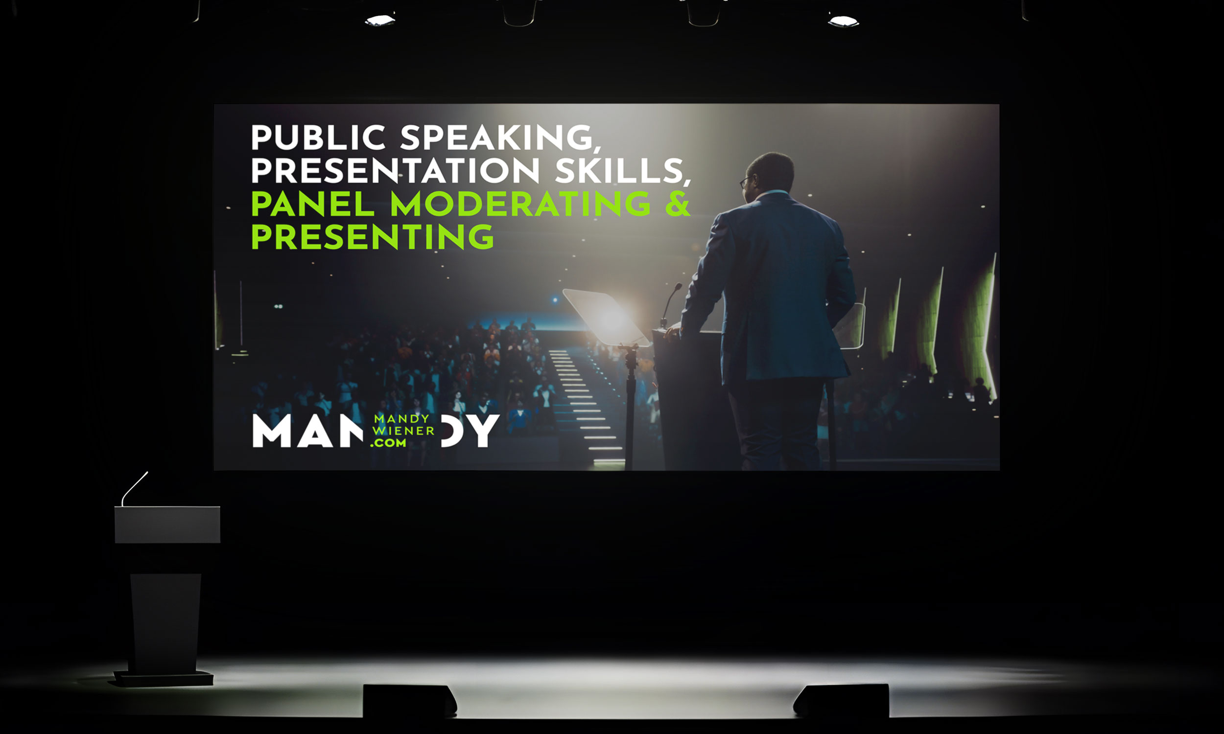 Mandy Wiener panel training presentation, by Druff Agency Pretoria