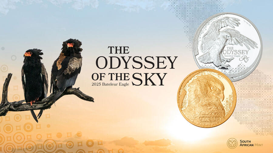 Odyssey of the Sky campaign for the South African Mint, by Druff Agency Pretoria